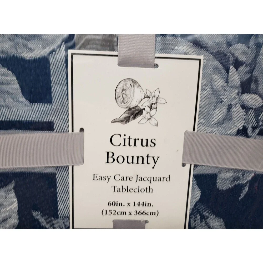Jacquard Printed Tablecloth,60x144